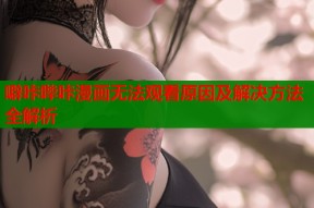 噼咔哔咔漫画无法观看原因及解决方法全解析