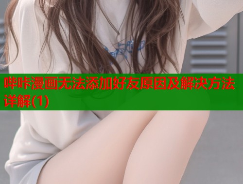哔咔漫画无法添加好友原因及解决方法详解(1)  第1张