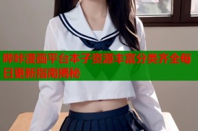 哔咔漫画平台本子资源丰富分类齐全每日更新指南揭秘