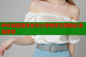 哔咔漫画通关账号分享畅享无限精彩漫画体验