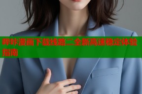哔咔漫画下载线路二全新高速稳定体验指南