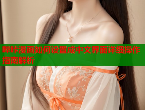 哔咔漫画如何设置成中文界面详细操作指南解析  第1张